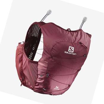 Running Packs Salomon ACTIVE SKIN 8 Mujer Rojos | MX 2277NWY